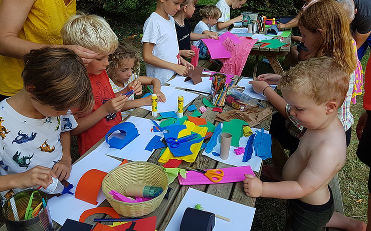 Atelier créatif pour enfants - Camping Le Rêve*** (Lot, Occitanie)